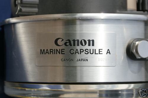 [marine capsule, plaque closeup]