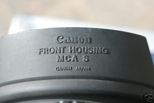 [closeup of the front housing]